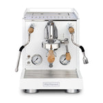 La Pavoni Cellini Evolution (Matte White W/ Oak Handles) (Open Box/Serial#960682)